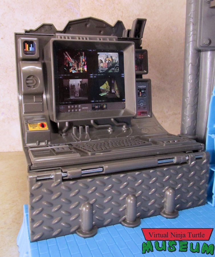 Secret Sewer Lair Donatello's lab