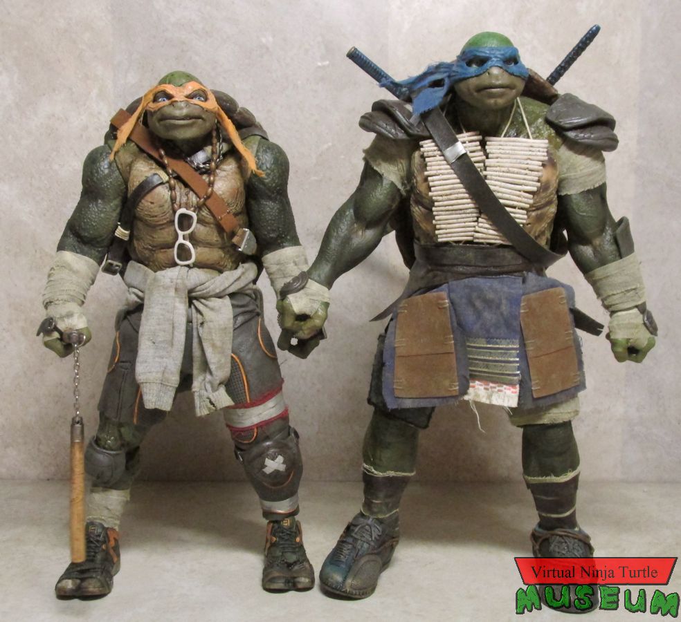 Leonardo and Michelangelo