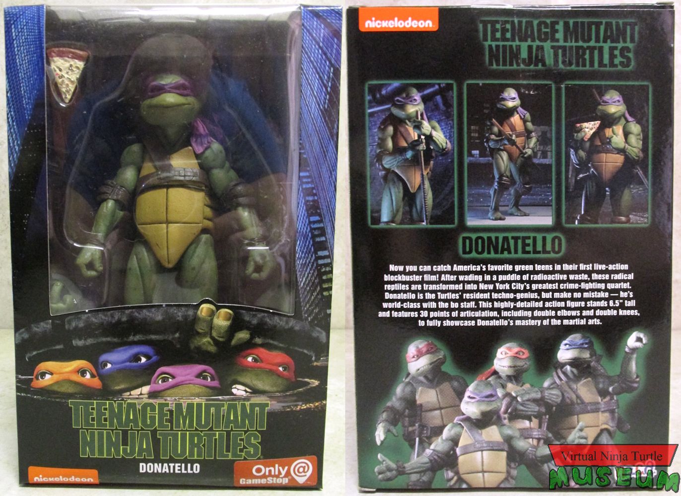 Gamestop box front and back