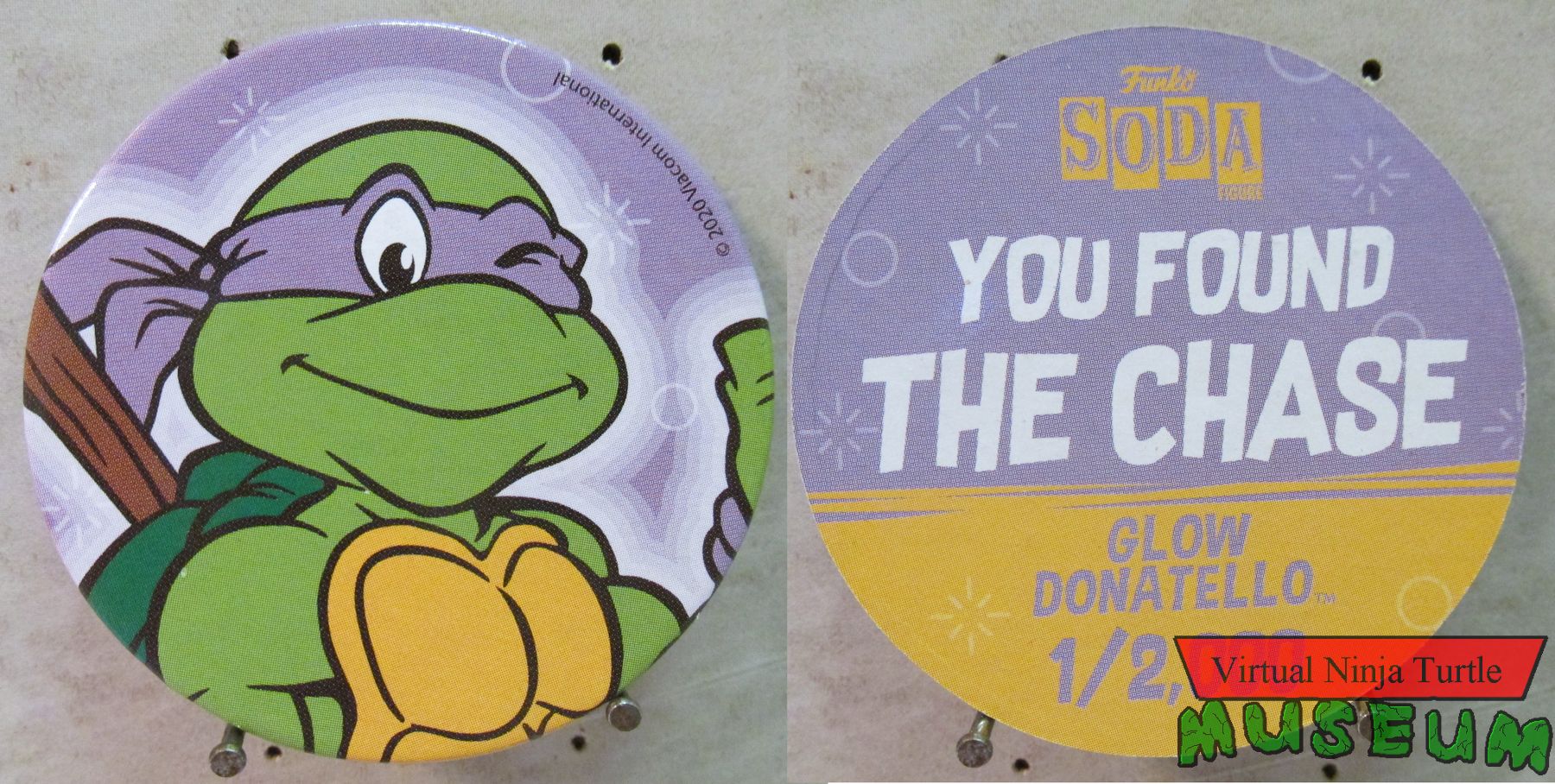 Chase Donatello's accessory POG
